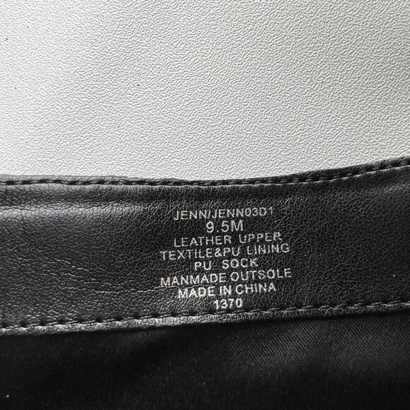 Steven Steve Madden Womens Jenn Pointed Toe Ankle Booties Black Leather size 9.5 - Picture 16 of 16